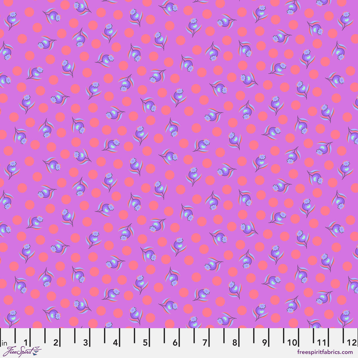 FS Tula Pink Untamed - Impending Bloom Nova