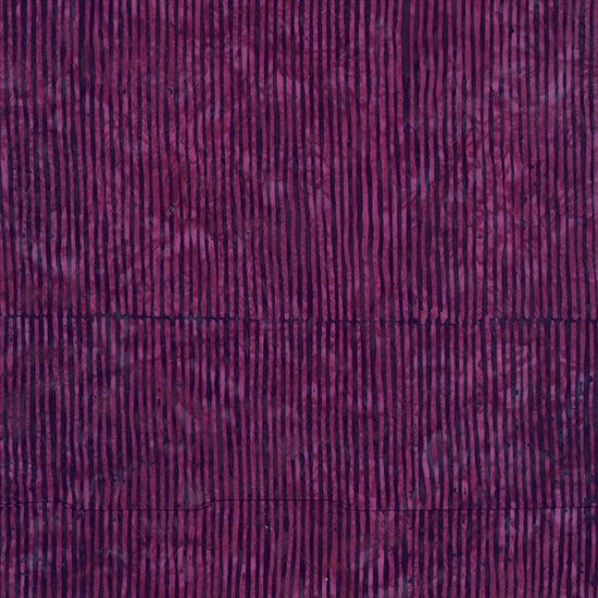 HF Bali Batik - Skinny Stripes - Marsala