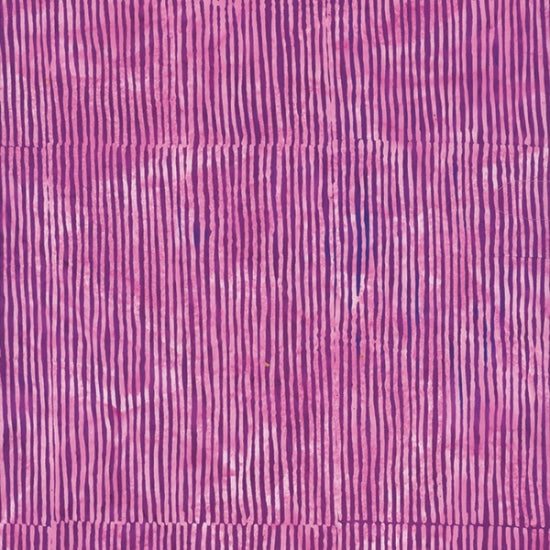 HF Bali Batik - Skinny Stripes - Crocus