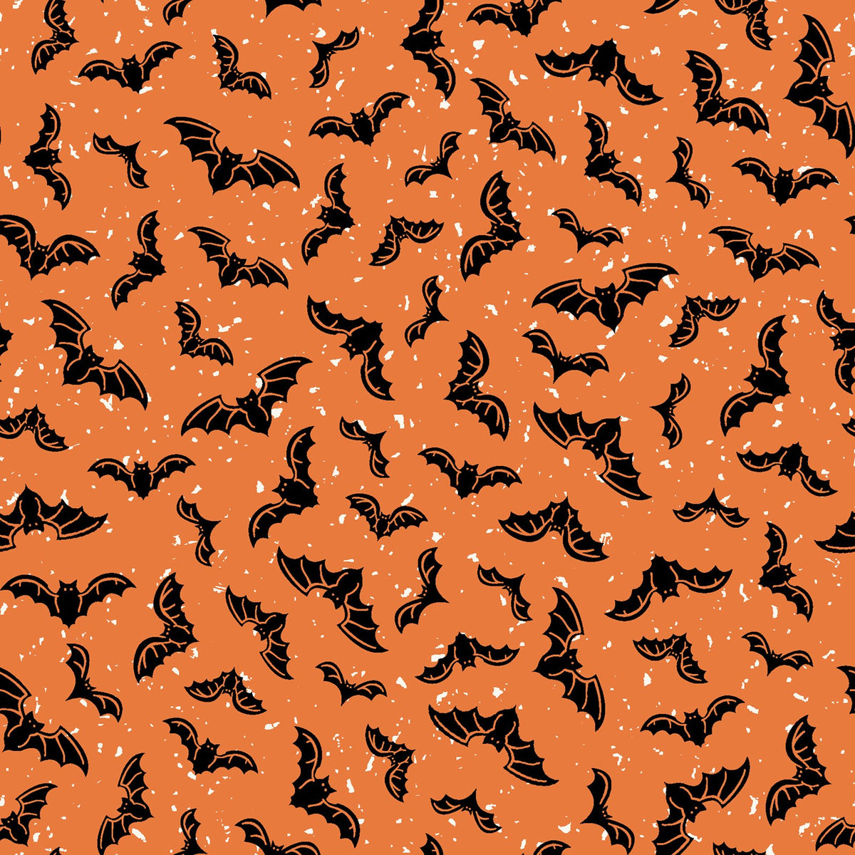MS Goth Gardens - Flying Bats - Orange