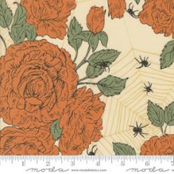 MF Home Sweet Haunt - Spider Roses - Bone