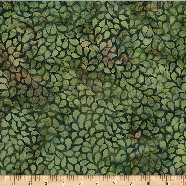 HF Bali Batik Droplets - Olive
