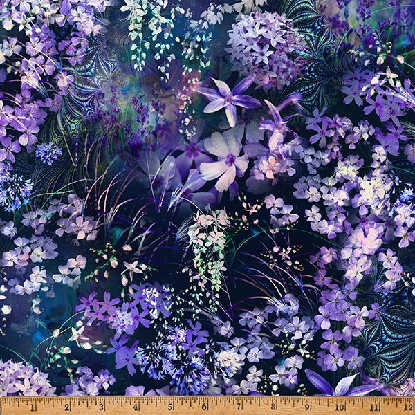 HF Jewel Depths - Multi Flower Violet