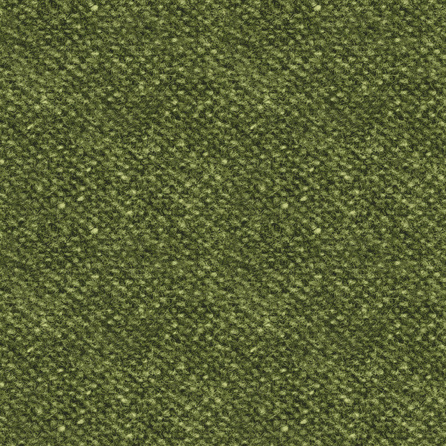 MS Woolies Flannel - Nubby Tweed - Green