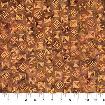 BB Midnight Savanna - Tilt Squares - Burnt Sienna
