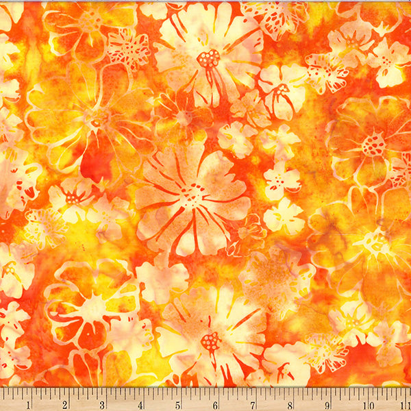 HF Bali Batik Bold Floral - Sunny