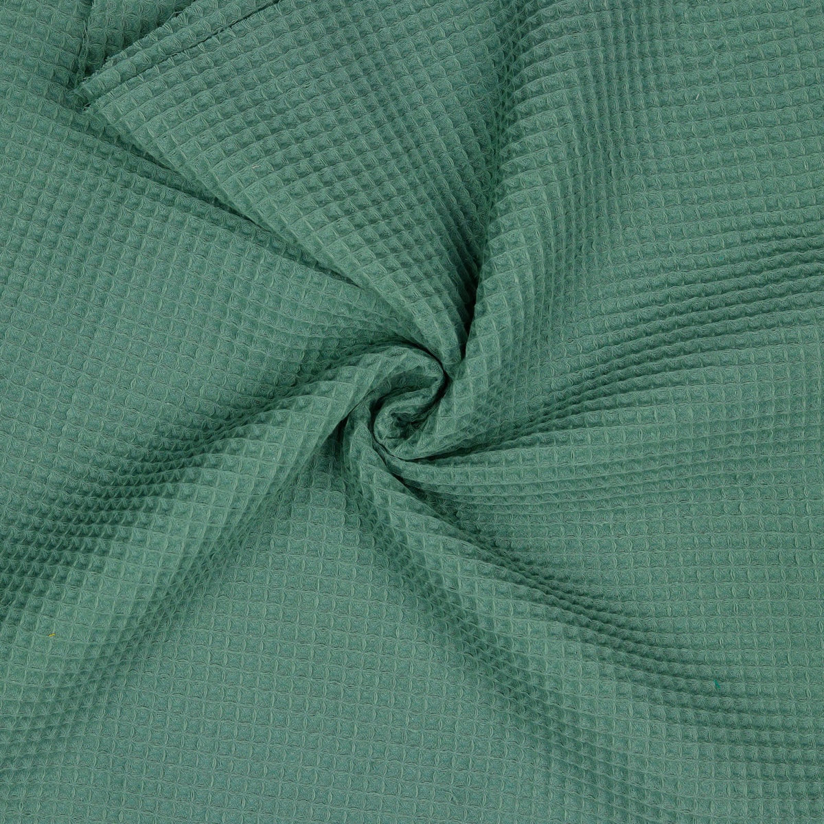 VT Cotton Waffle - Old Green