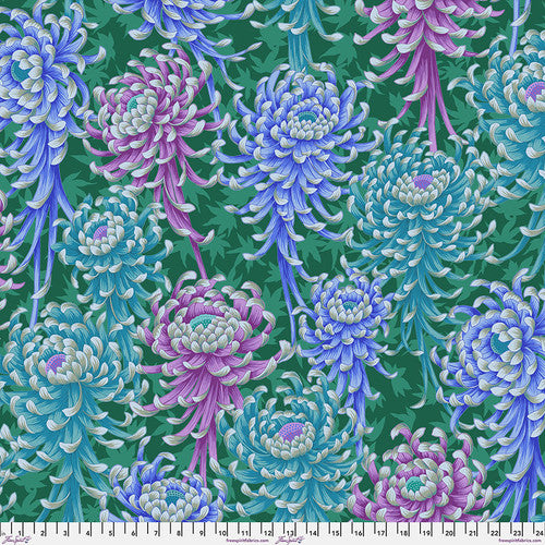 FS Kaffe Fassett - August 2025 - Spider Mums - Cool