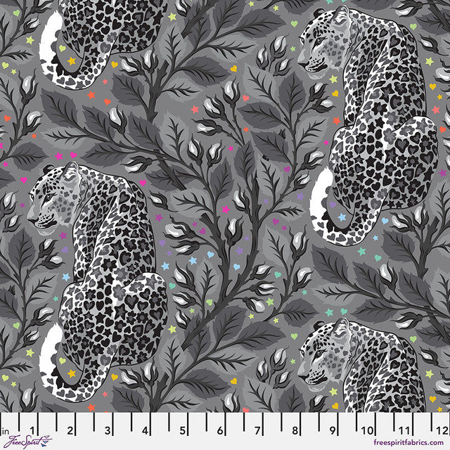 FS Tula Pink Graywork - Birthmark - Shadow
