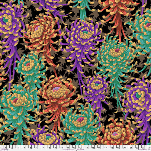 FS Kaffe Fassett - August 2025 - Spider Mums - Dark