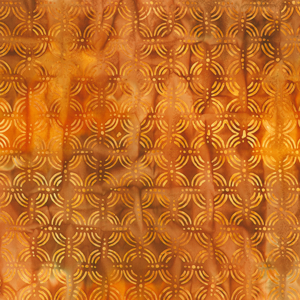 RK Artisan Batiks: Geo Earth - Sienna