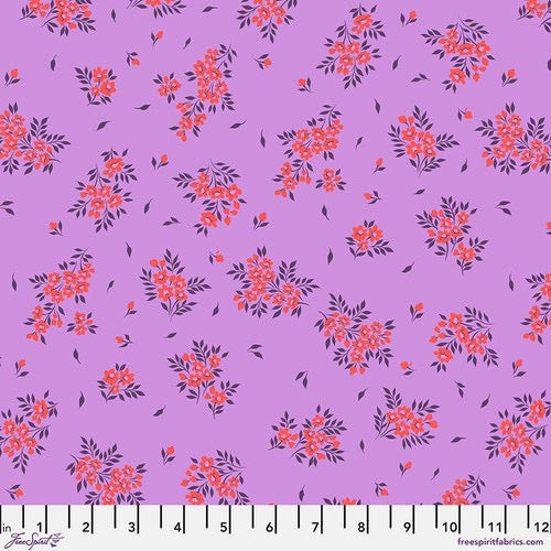 FS Tula Pink True Colors - What a Ditz Heliotrope
