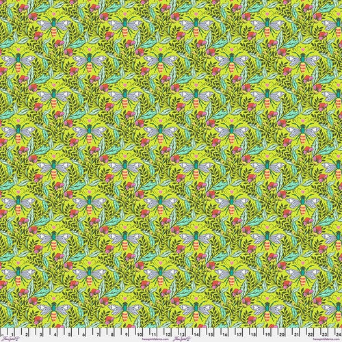 FS Tula Pink Full Moon Forest II - Shake Your Honey Maker Enchanted