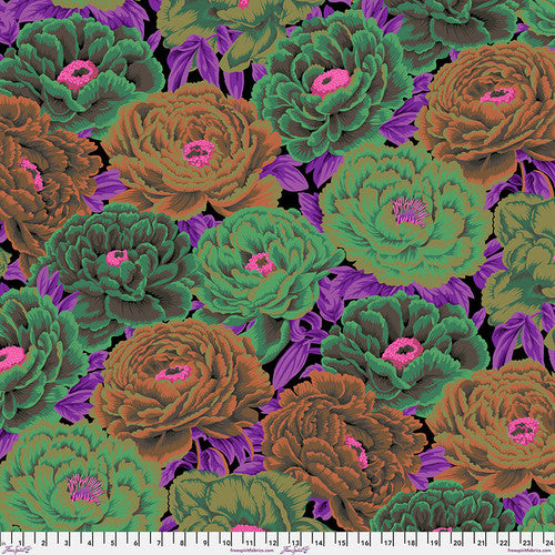 FS Kaffe Fassett - August 2025 - Tibetan Peony - Dark