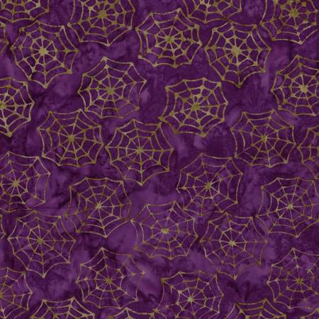 RB Expressions Batiks Fright this Way - Vineyard