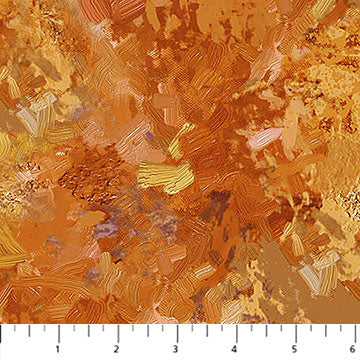 NF First Snow - Brush Texture - Orange