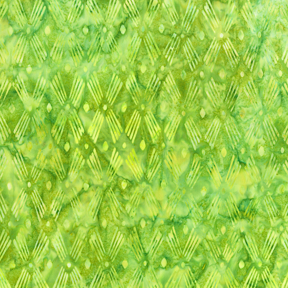 RK Artisan Batiks: Geo Earth - Leaf
