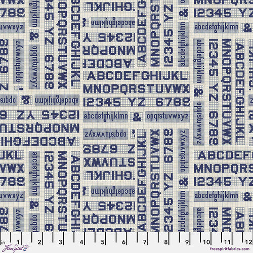FS Tim Holtz Palette Indigo - Typography