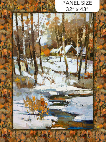 NF First Snow - Panel - White Multi