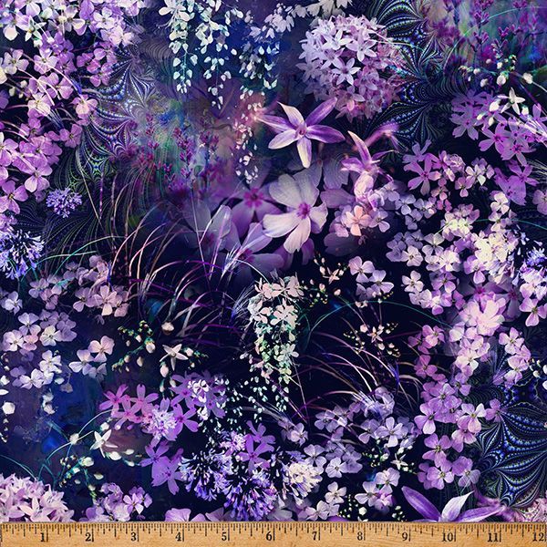 HF Jewel Depths - Multi Flower Purple