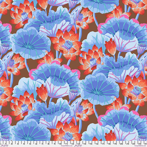 FS Kaffe Fassett - August 2025 - Lake Blossoms - Brown