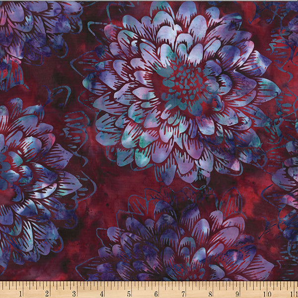 HF Bali Batik Dahlia - Ruby