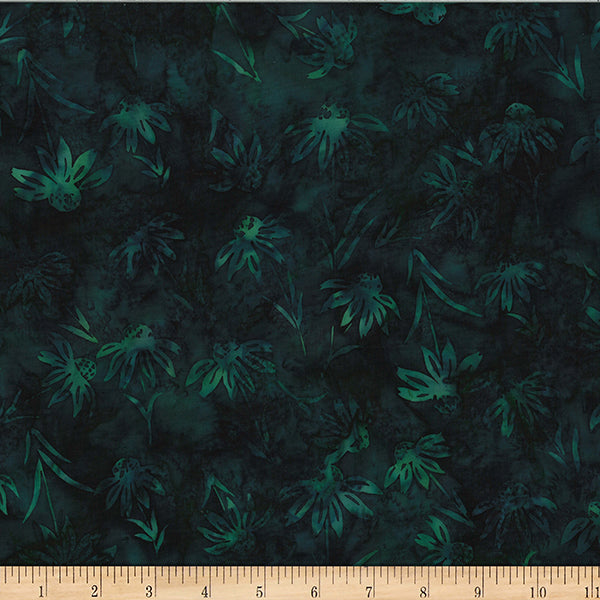 HF Bali Batik Echinacea - Viridian