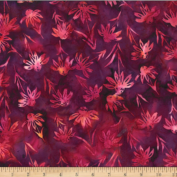 HF Bali Batik Echinacea - Magenta
