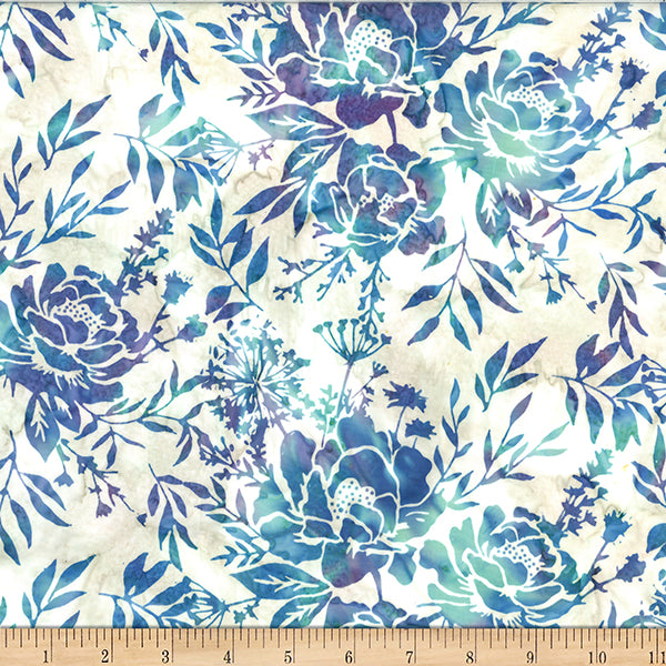 HF Bali Batik Mixed Floral - Splash