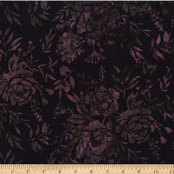 HF Bali Batik Mixed Floral - Deep Earth