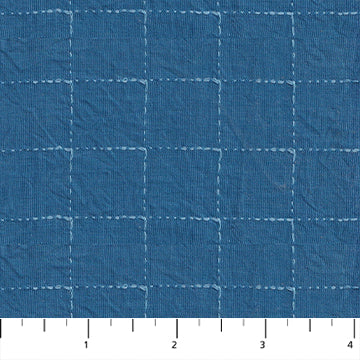 FF Intervals - Large Check - Denim