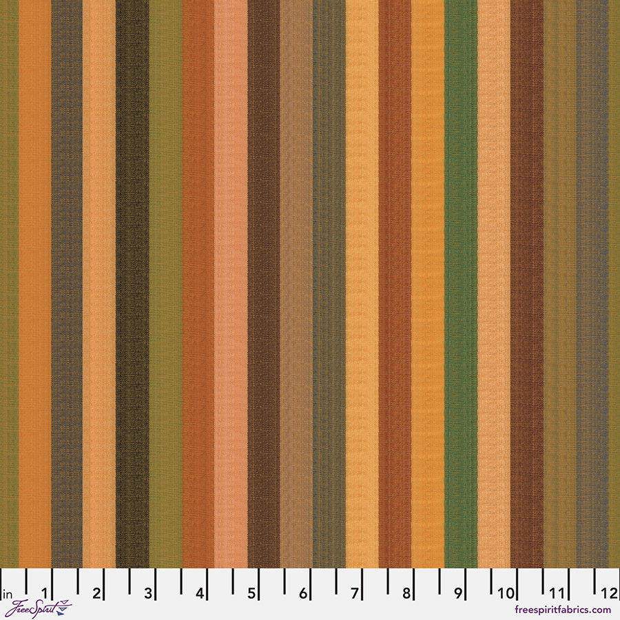 FS Kaffe Fassett Woven Stripes - Broad Stripe - Gold
